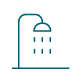 roll-in shower icon