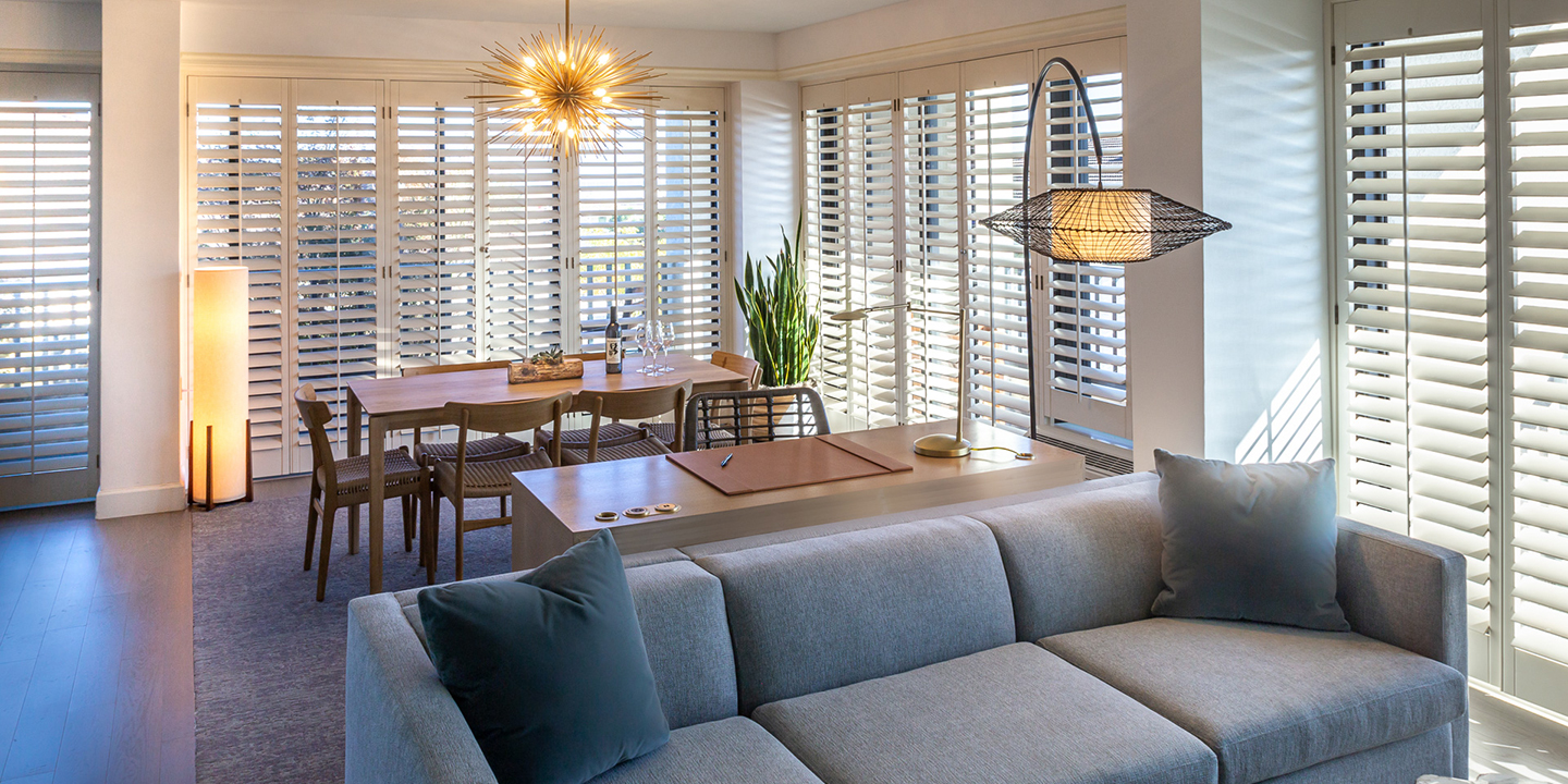 Partial View Hospitality Suite living space. 