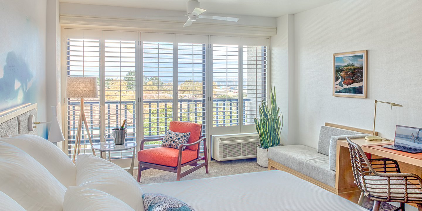 Harbor view king room.