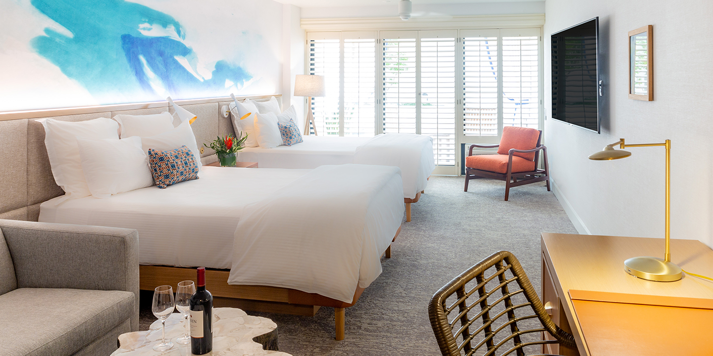 Studio suite queen room.