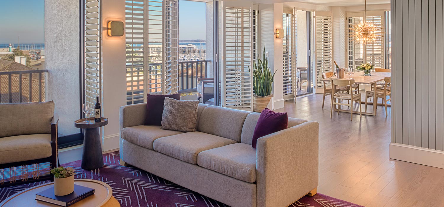 Presidential Suite living room.