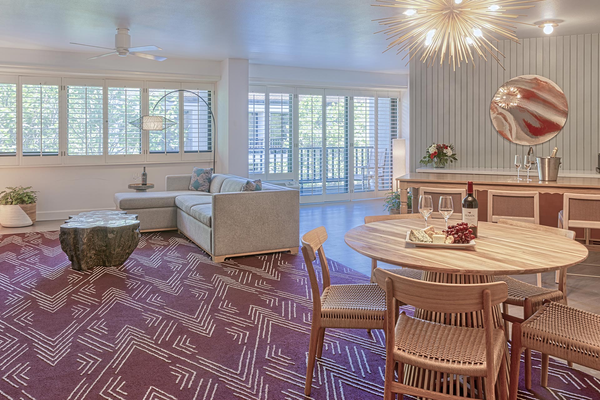 Hospitality Suite living room 