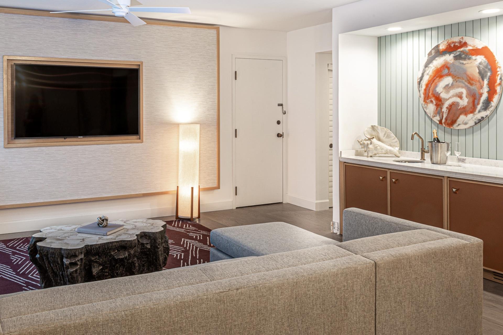 One Bedroom Junior Suite Living Area