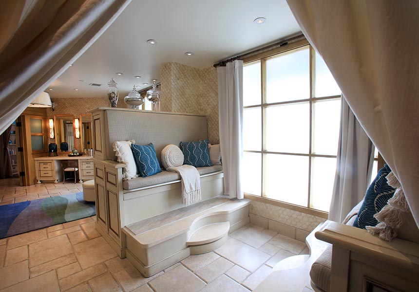 Spa wellness area.