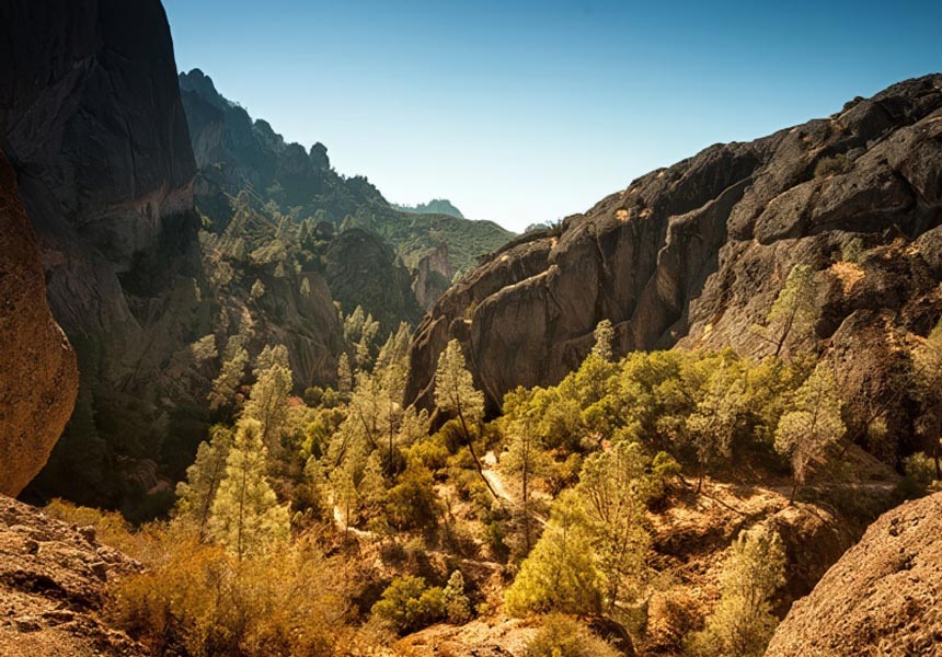 Pinnacles National Park.