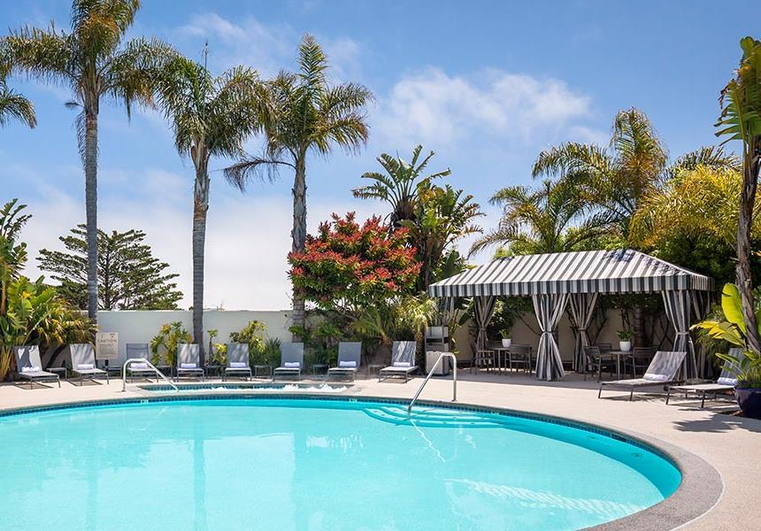 Portola outdoor pool.
