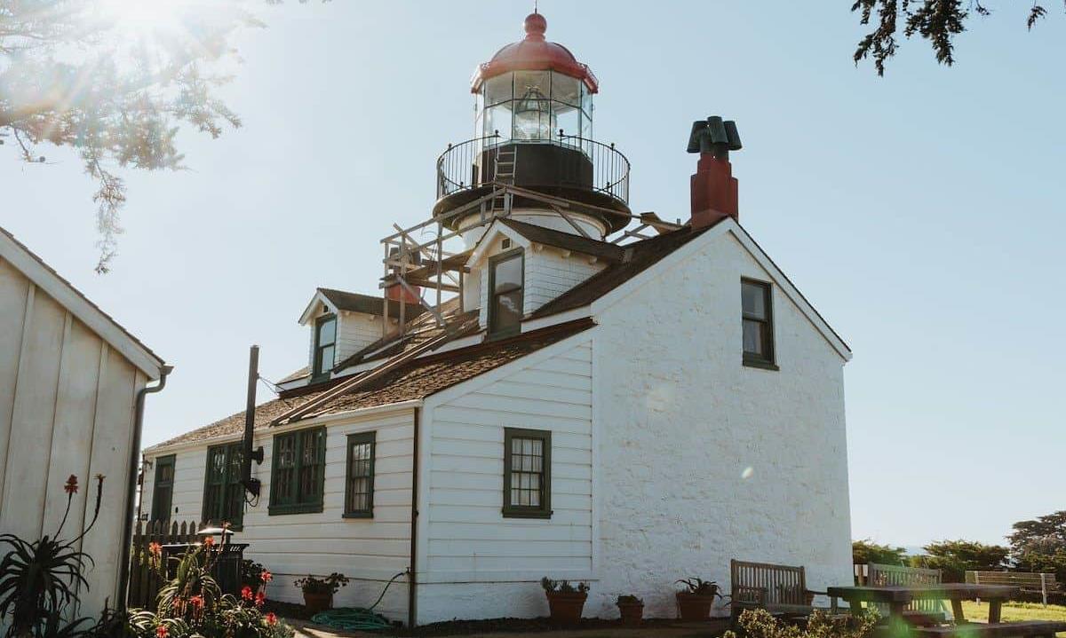 Lighthouse building in Monterey