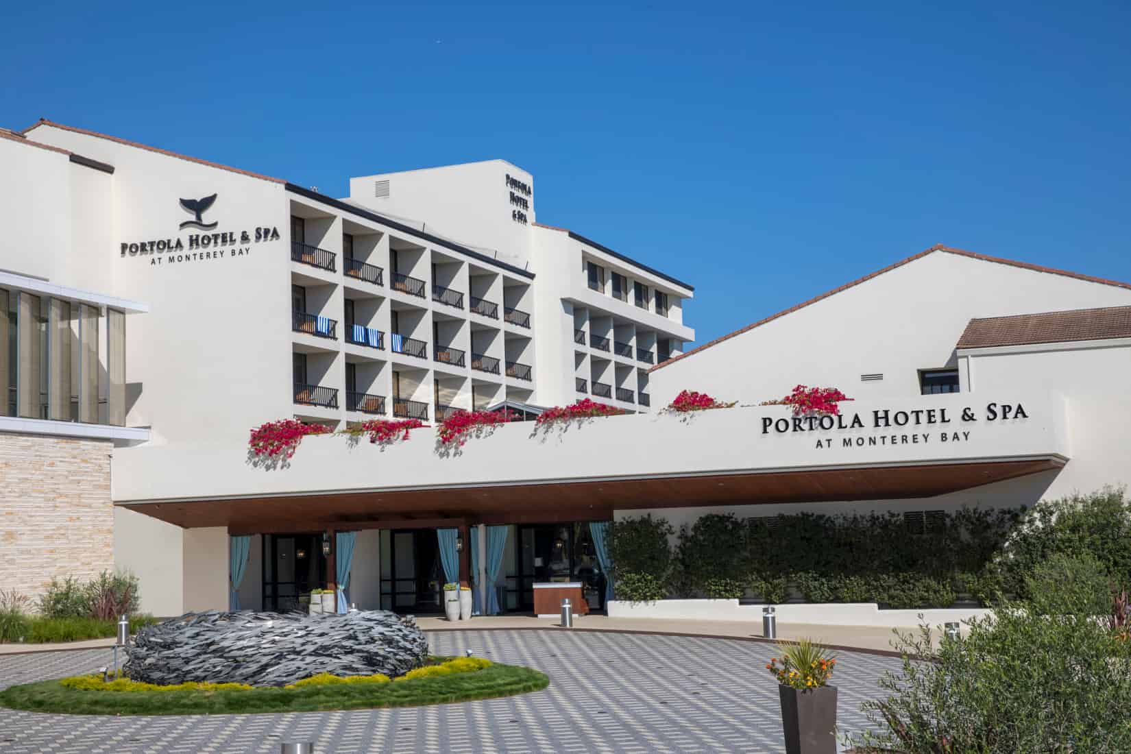 exterior of hotel