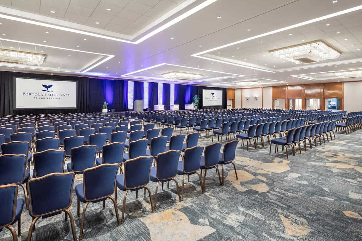 large meeting space in hotel