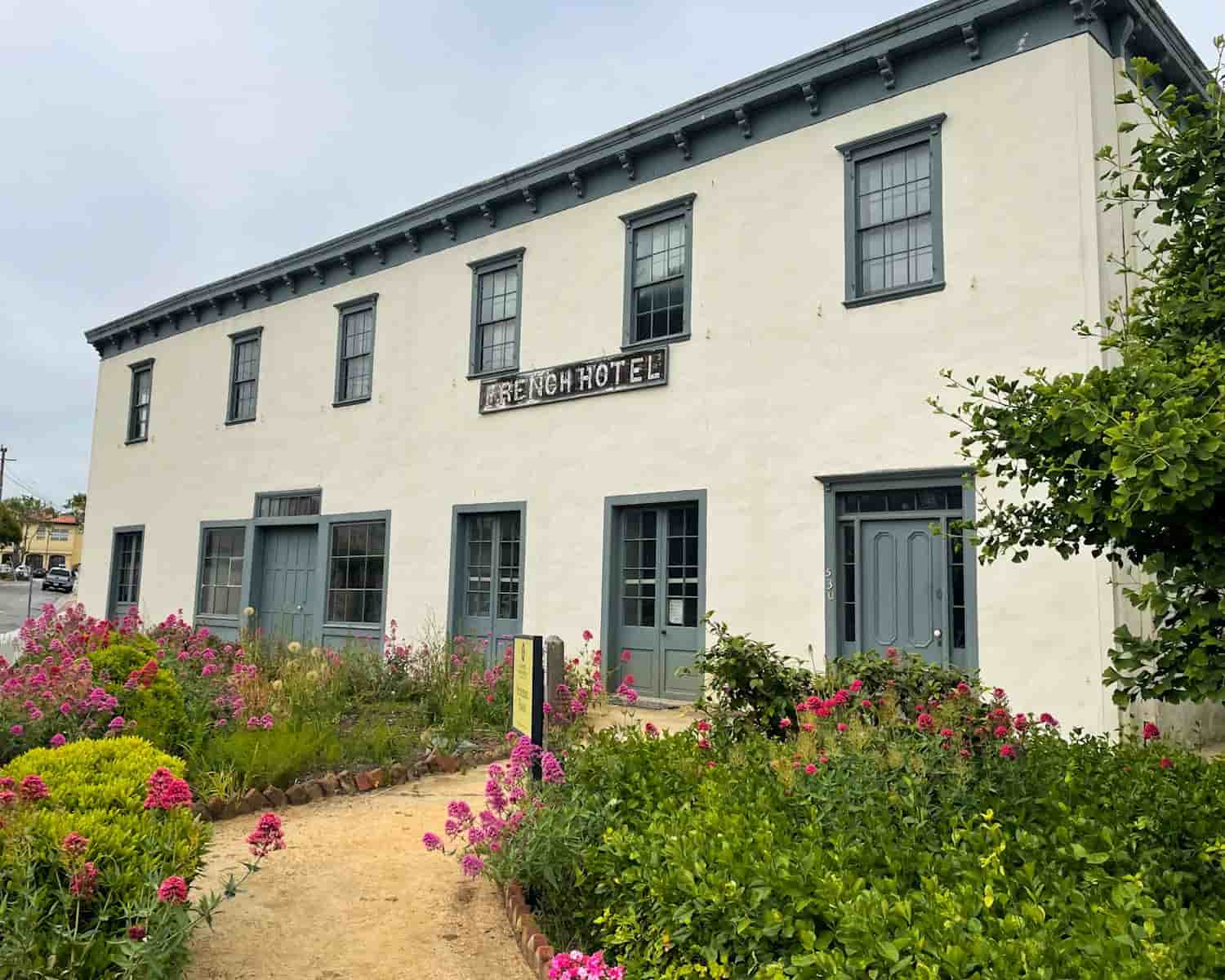 French hotel in Monterey