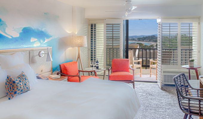 Guest room at hotel