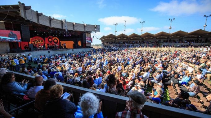 outdoor concert venue