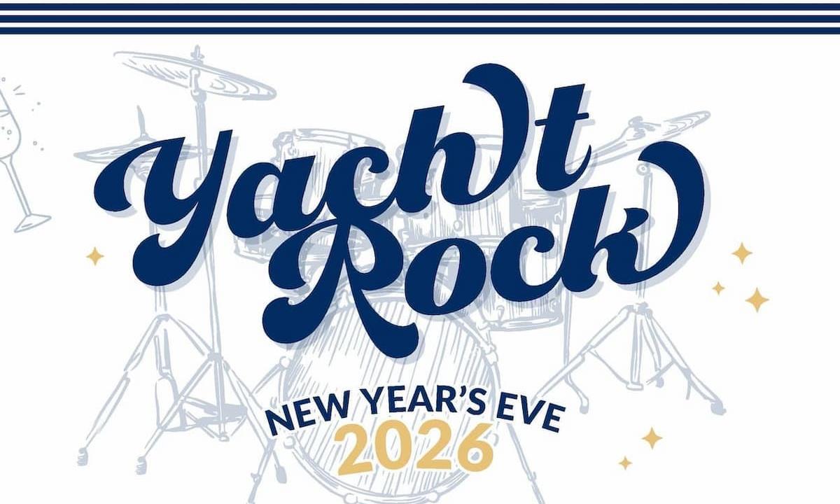 yacht rock new years eve flyer
