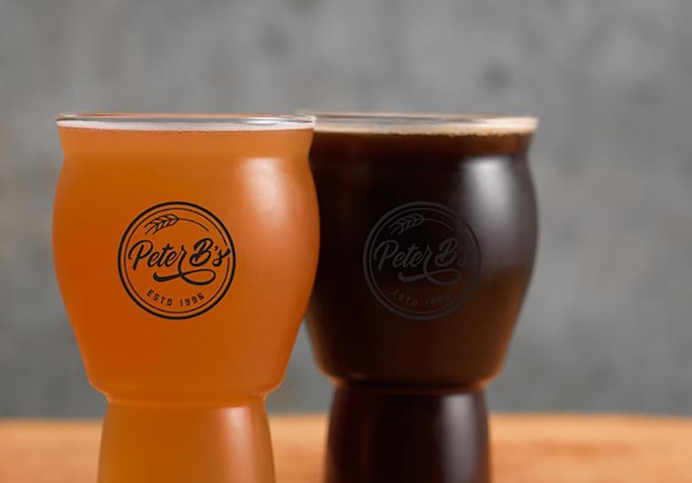 Peter B's craft beer.