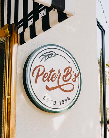 Peter B's Sign