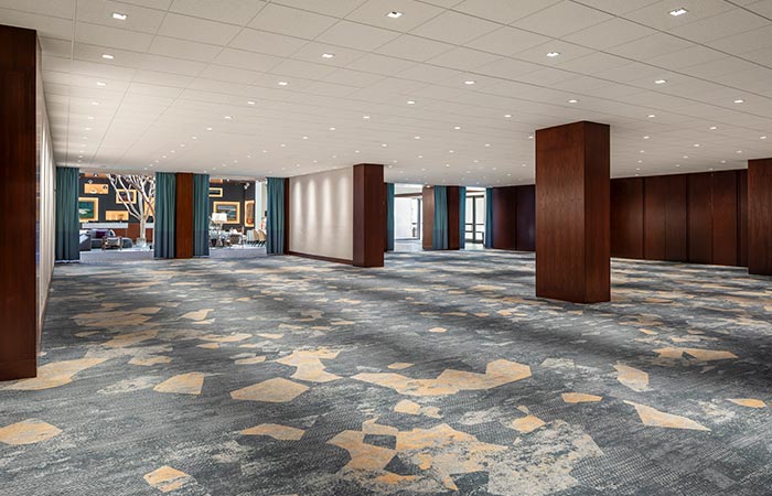 De Anza Ballroom lobby view.