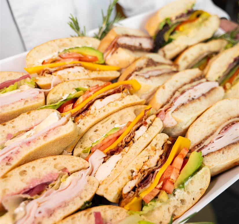Catered sandwiches