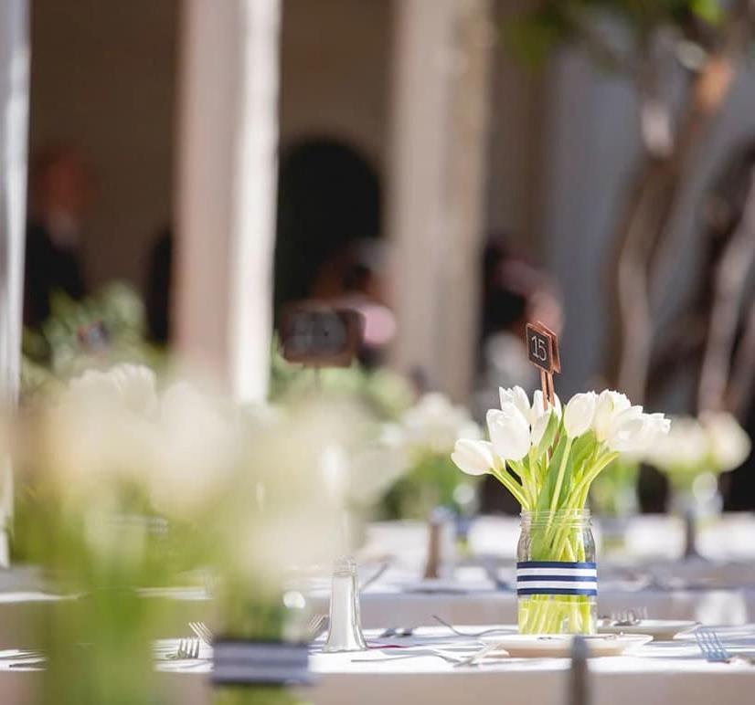 Wedding Decorated Tables 