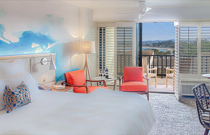 Portola guest room.