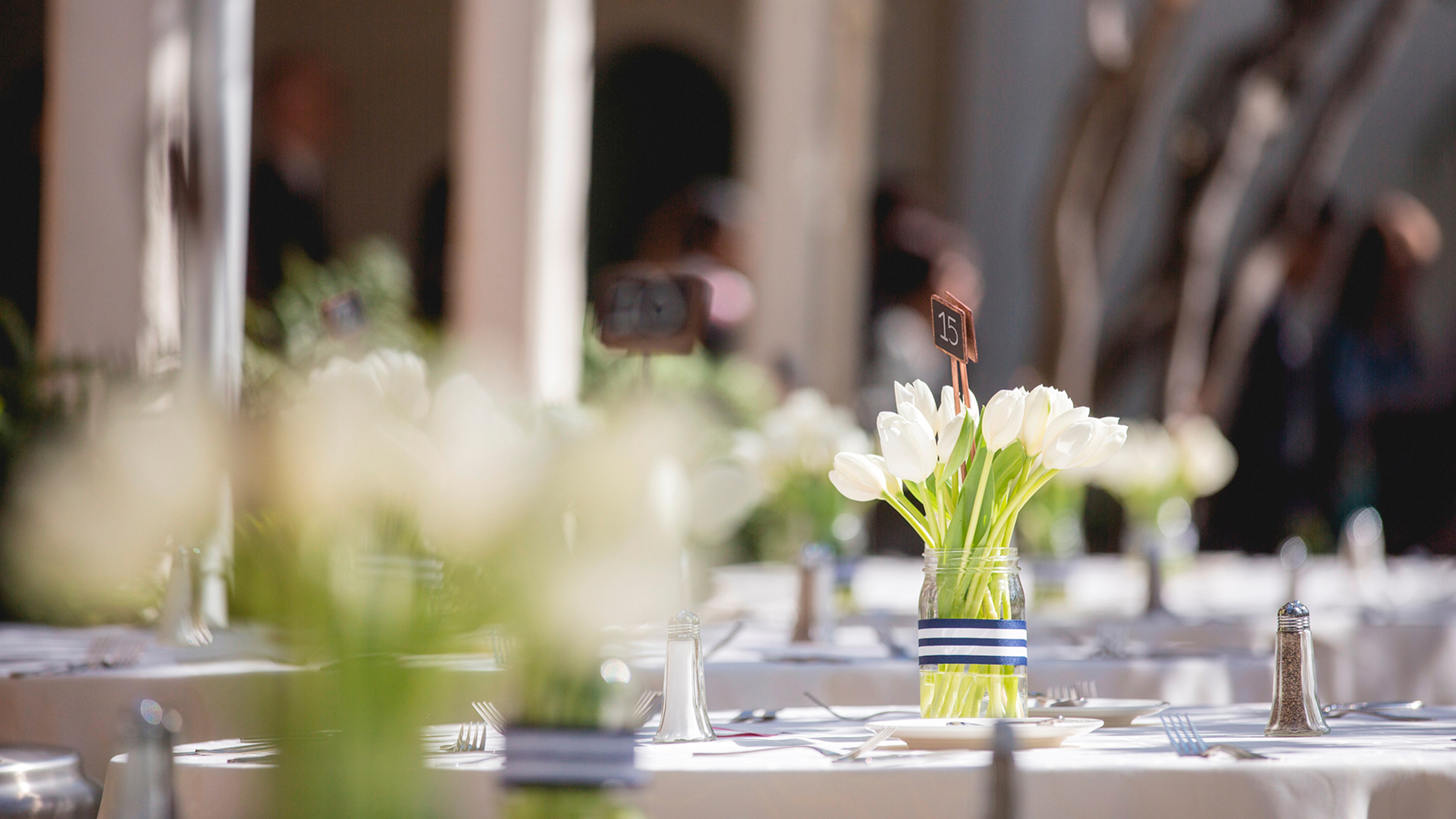Wedding Decorated Tables 