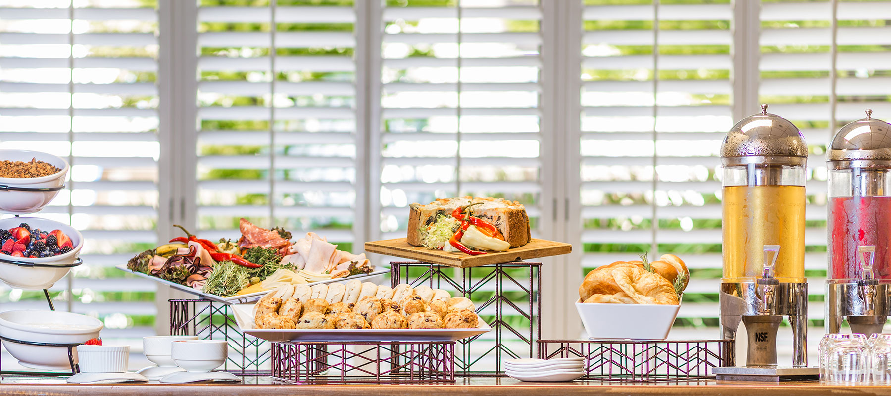 Event Services at Portola Hotel, monterey California