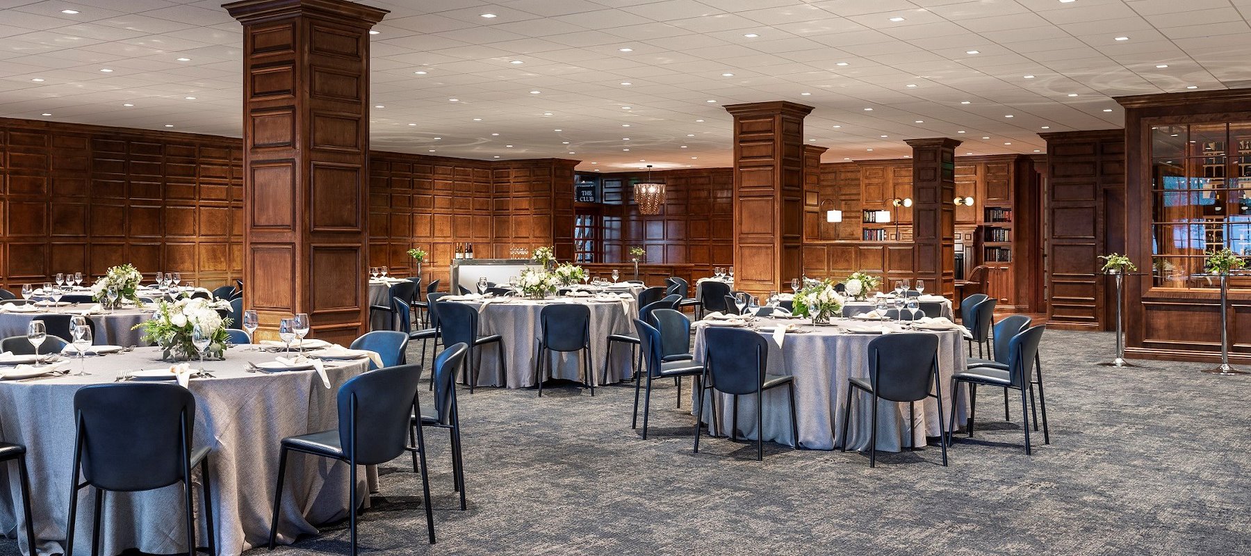 The Club Room at Portola Hotel, monterey California