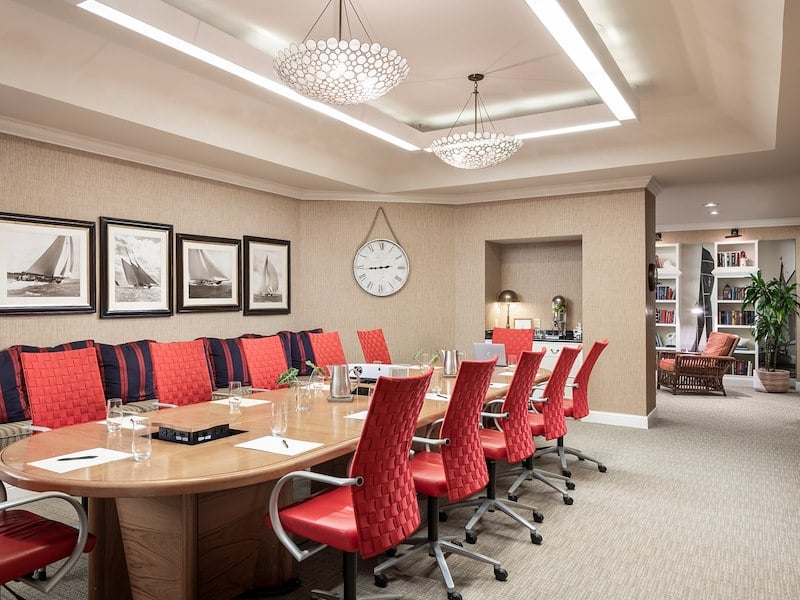 Executive Boardroom at Portola hotel, monterey
