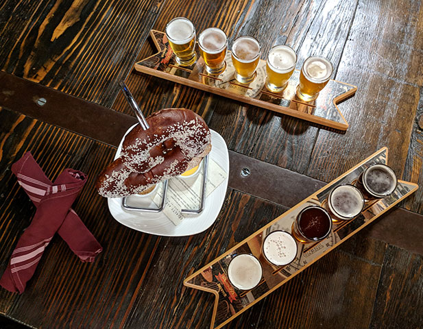 Peter B's Craft Beer For Two Package in Portola Hotel, monterey california